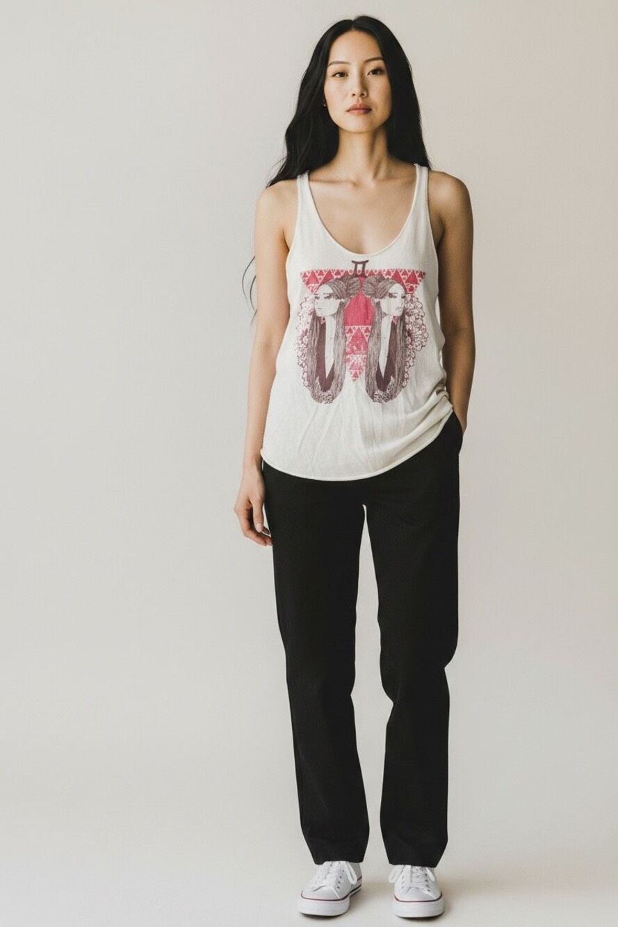Free People We The Free Graphic Sz Large Tank Top